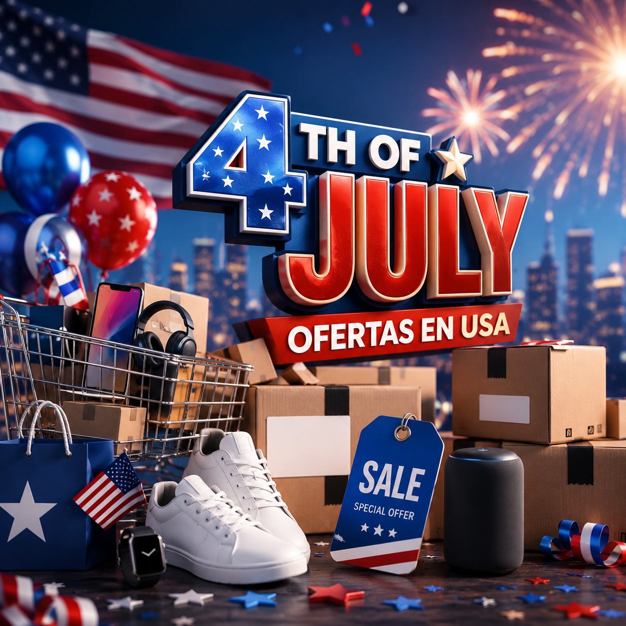 Ofertas del 4 de julio directo a Colombia desde los estados Unidos