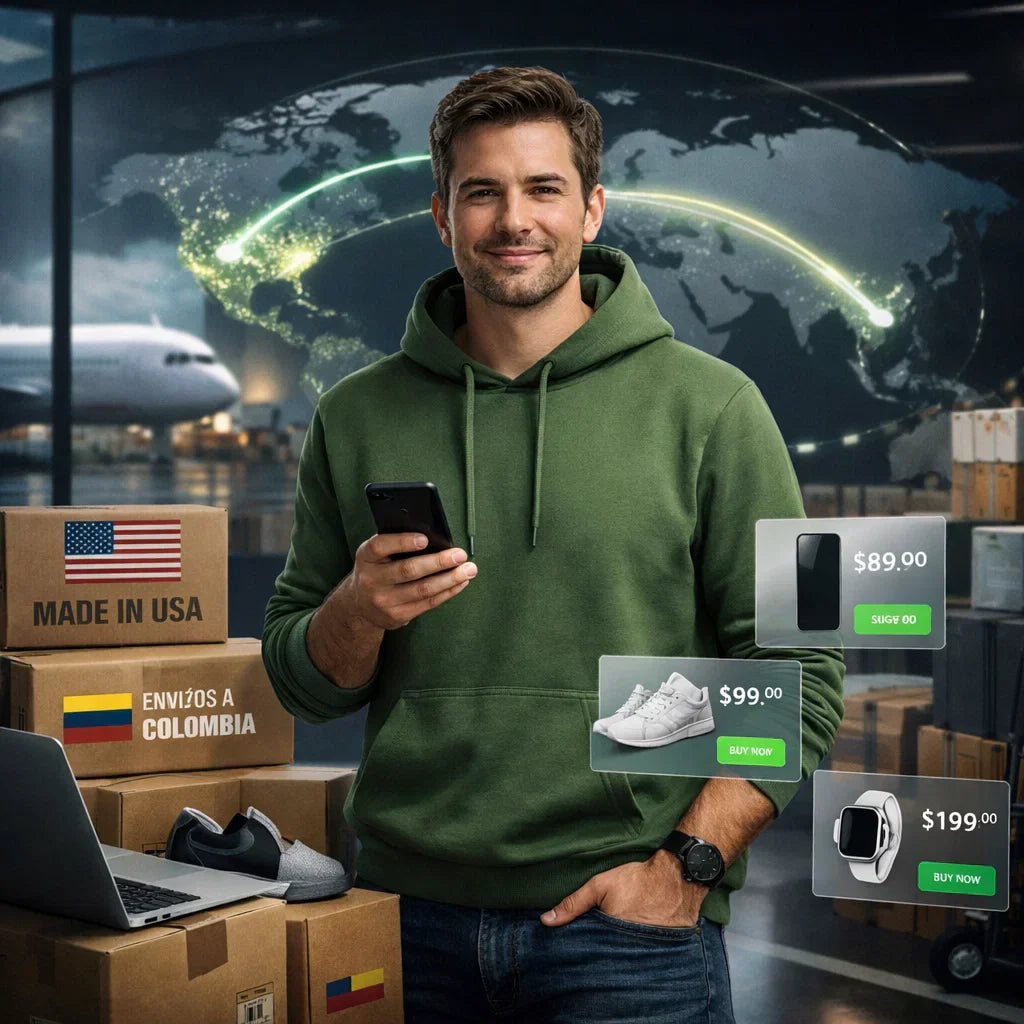 Comprar en Estados Unidos desde Colombia con casillero: costos reales y qué conviene traer