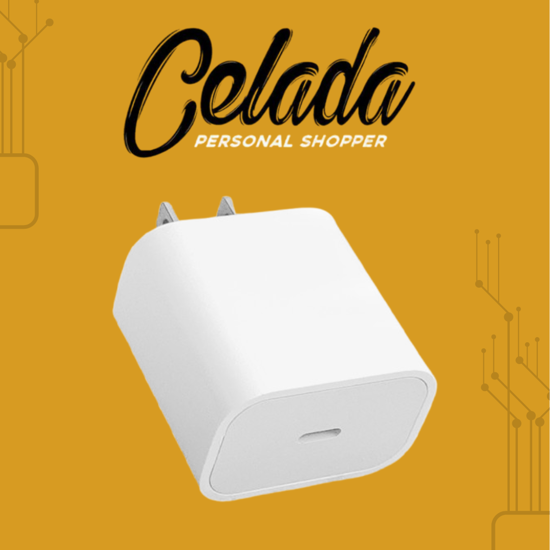 CUBO ADAPTADOR DE CARGA RAPIDA IPHONE 20w - USB-C
