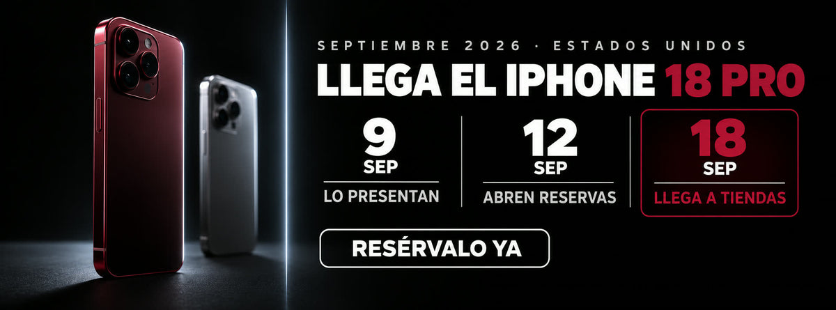 Lanzamiento iPhone 18 Pro: 9 de septiembre lo presentan, 12 se abren las reservas, 18 llega a tiendas