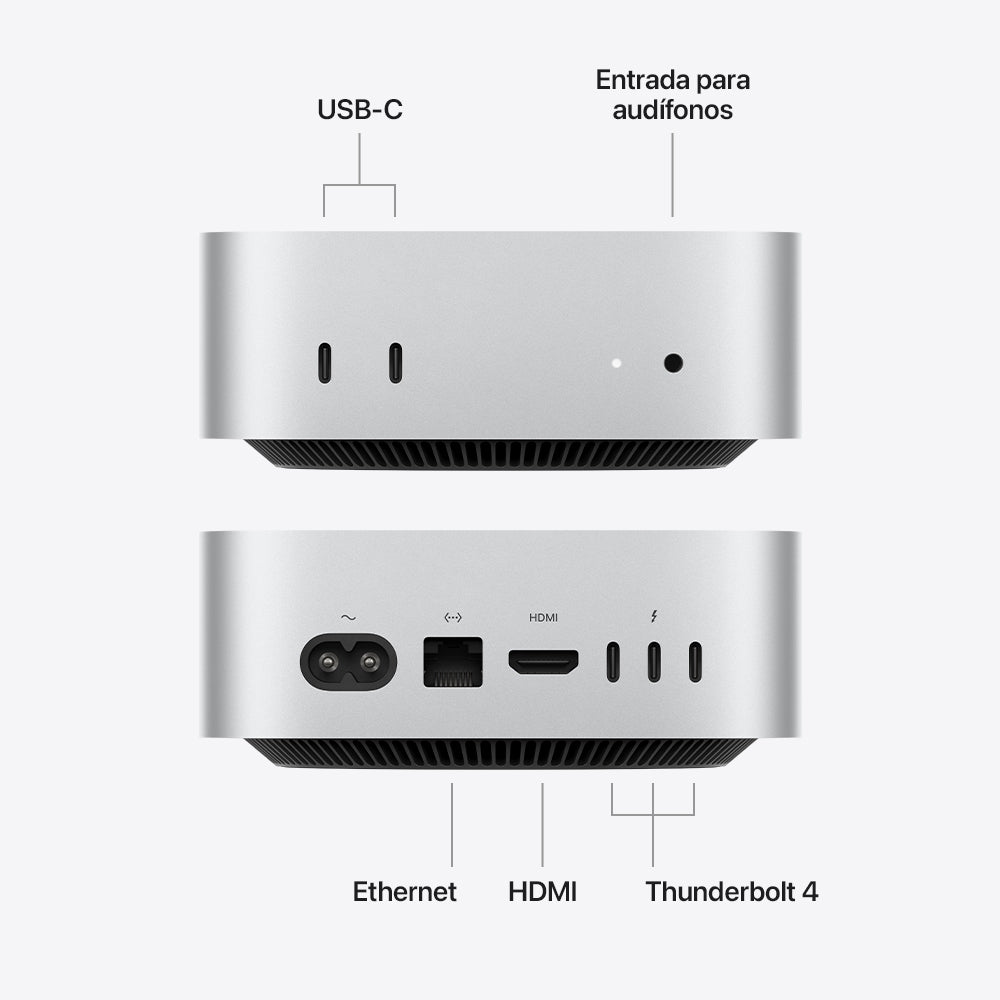 Mac mini M6 Plata