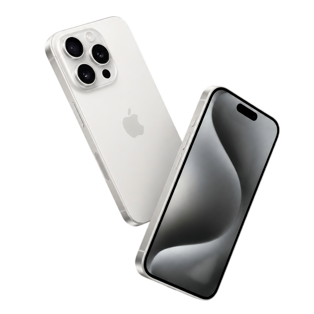 iPhone 15 Pro Max 256 GB usado color Titanio blanco – vista 2