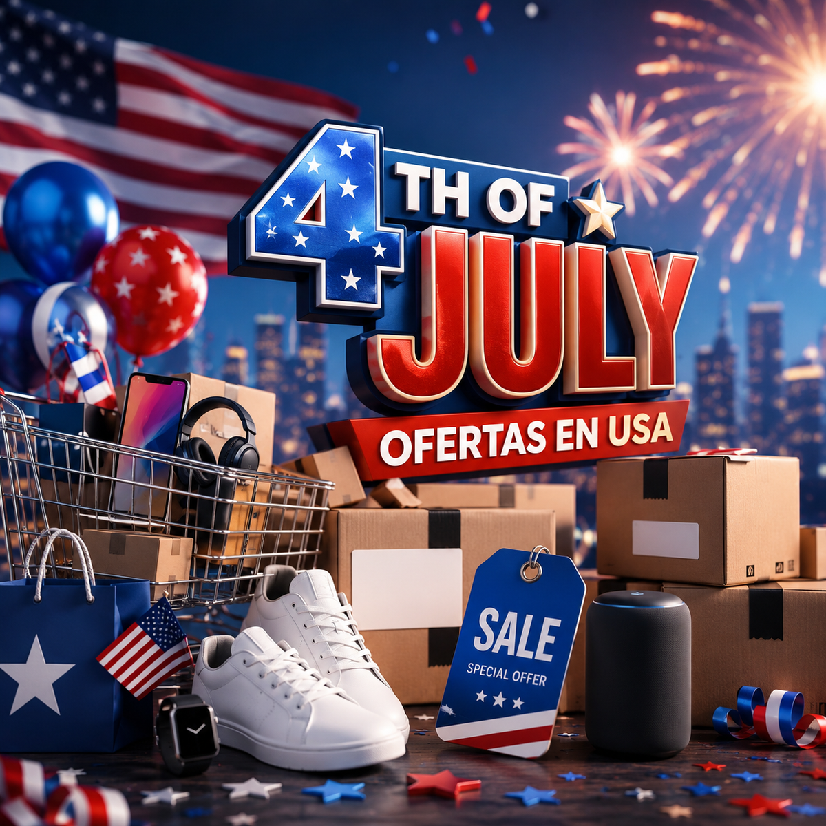 Ofertas del 4 de julio directo a Colombia desde los estados Unidos