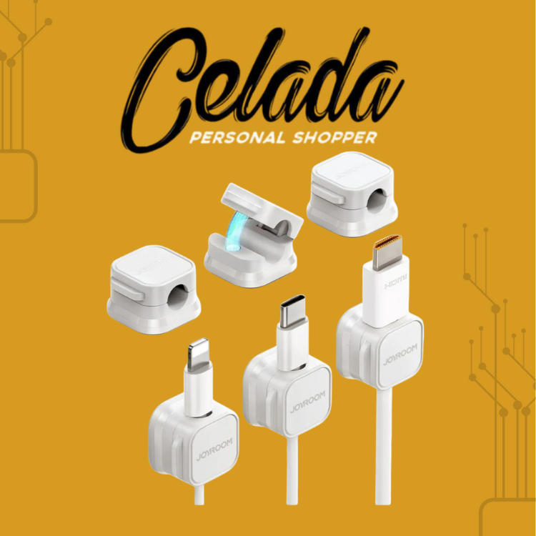 organizador de cables Magnetico elegante X6 UNID