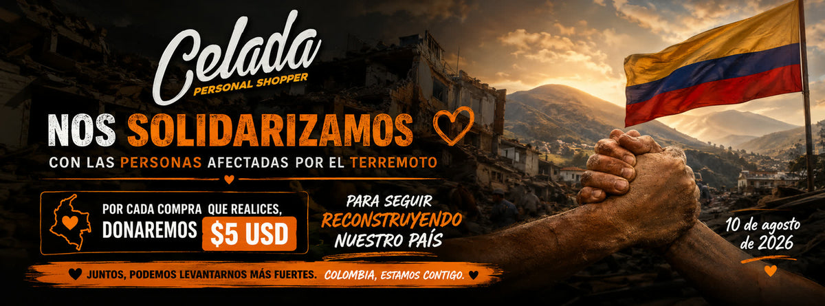 Celada Shopper - Nos solidarizamos con los afectados por el terremoto