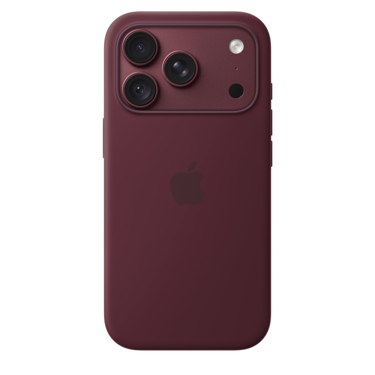 Funda de silicón iPhone 18 Pro Borgoña