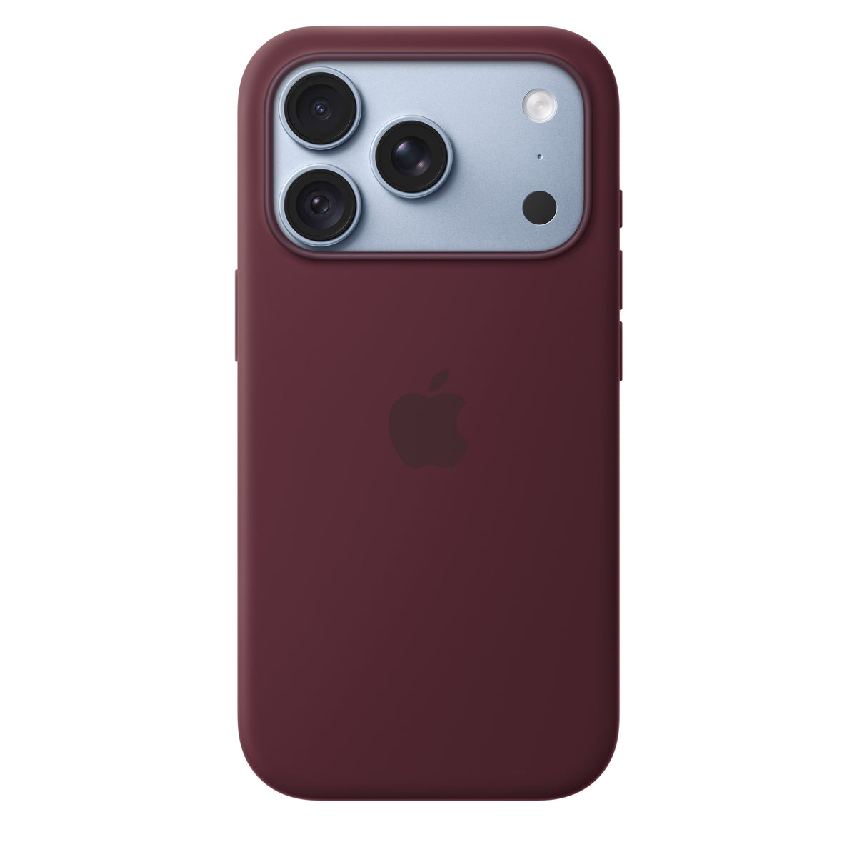 Funda de silicón iPhone 18 Pro Borgoña