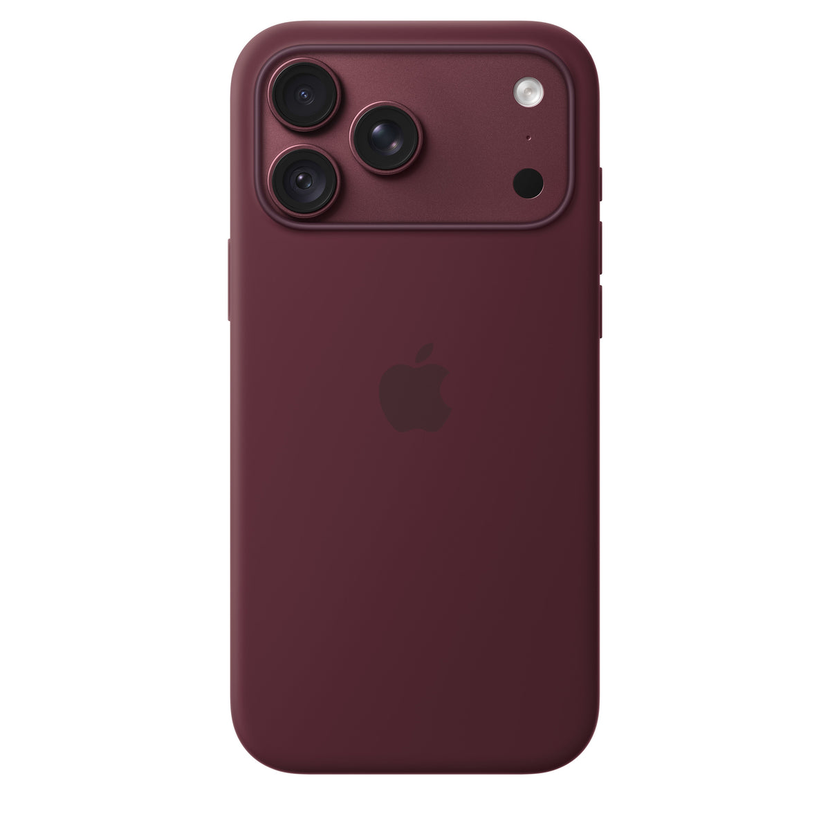Funda de silicón iPhone 18 Pro Max Borgoña