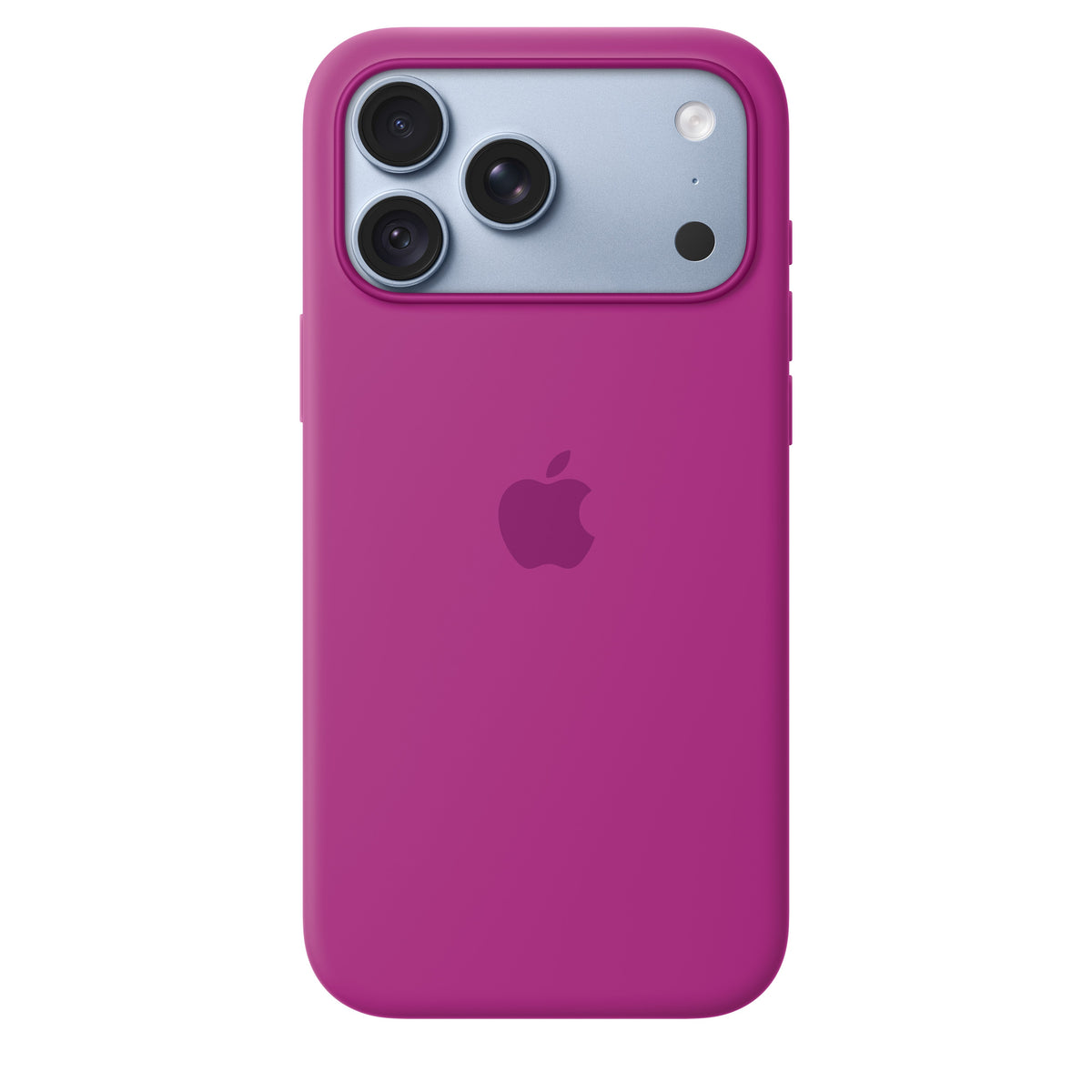Funda de silicón iPhone 18 Pro Max Magenta