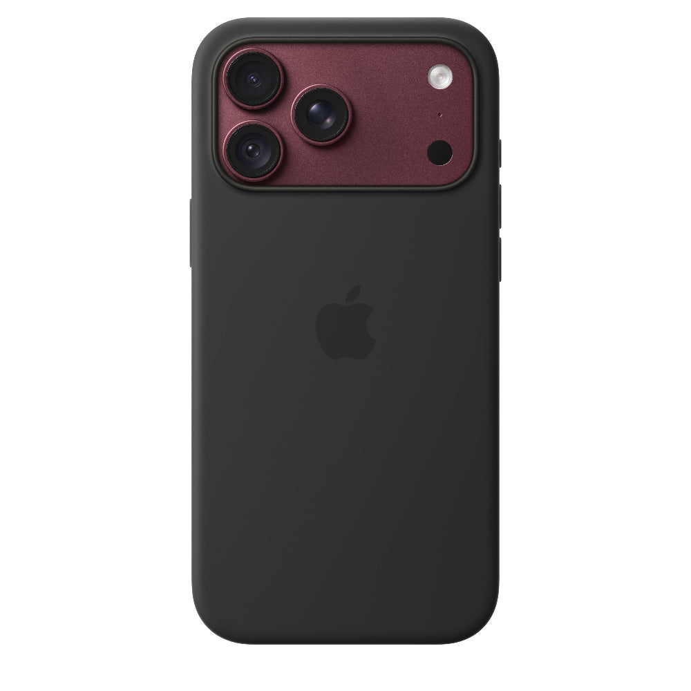 Funda de silicón iPhone 18 Pro Max Negro