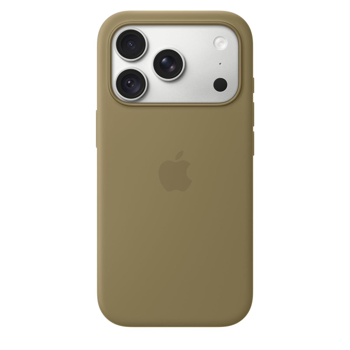 Funda de silicón iPhone 18 Pro Oliva