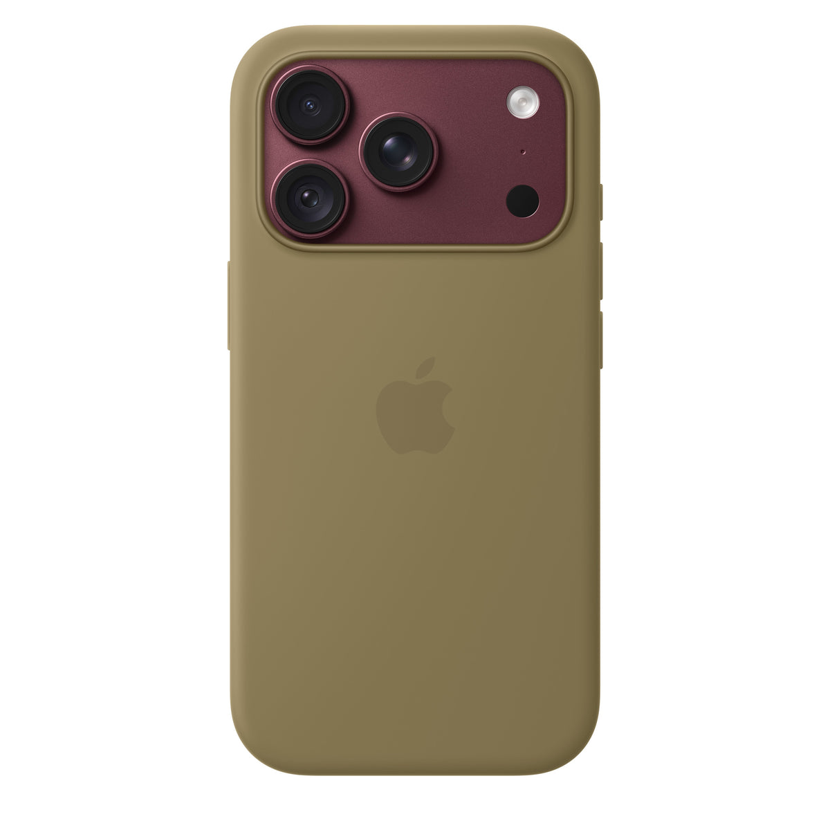 Funda de silicón iPhone 18 Pro Oliva
