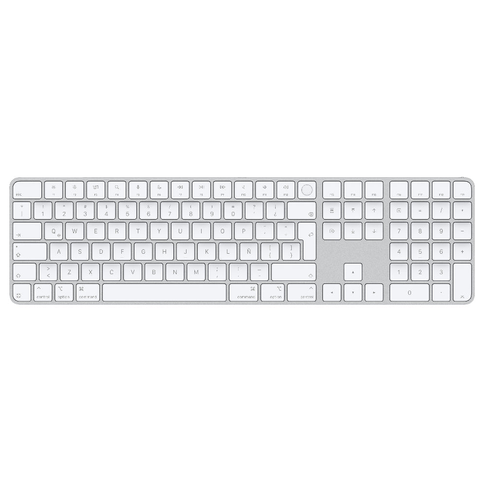 Magic Keyboard con Touch ID teclas blancas