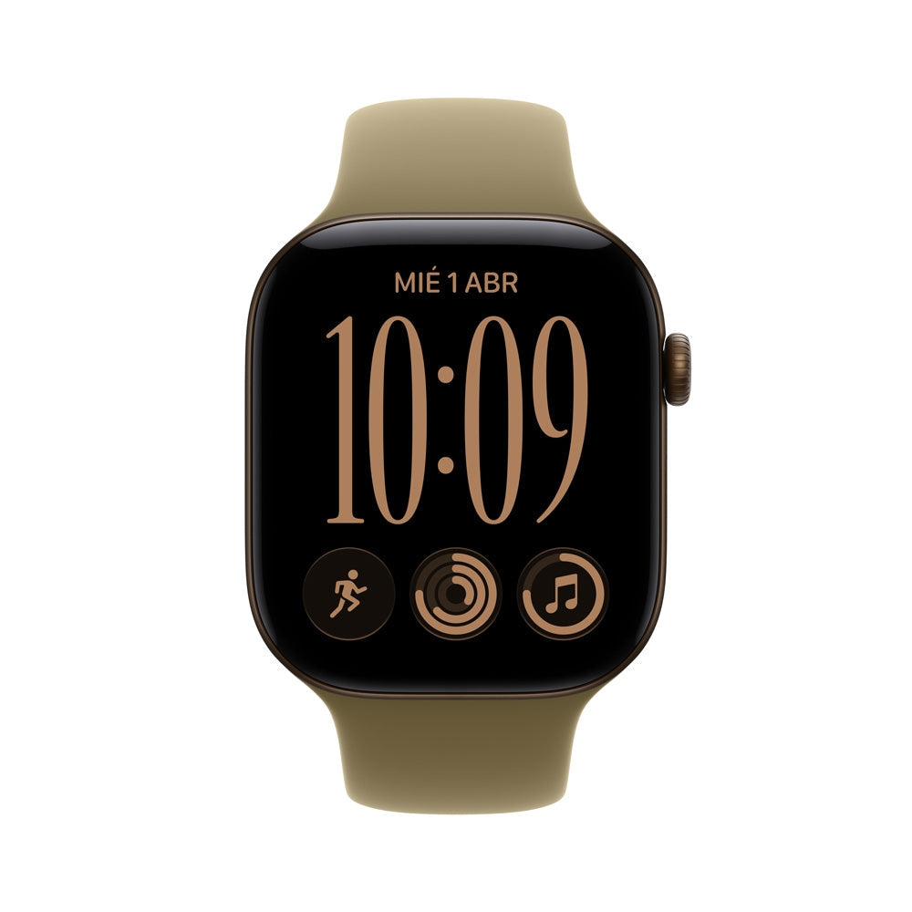 Apple Watch Series 12 Aluminio color bronce oscuro
