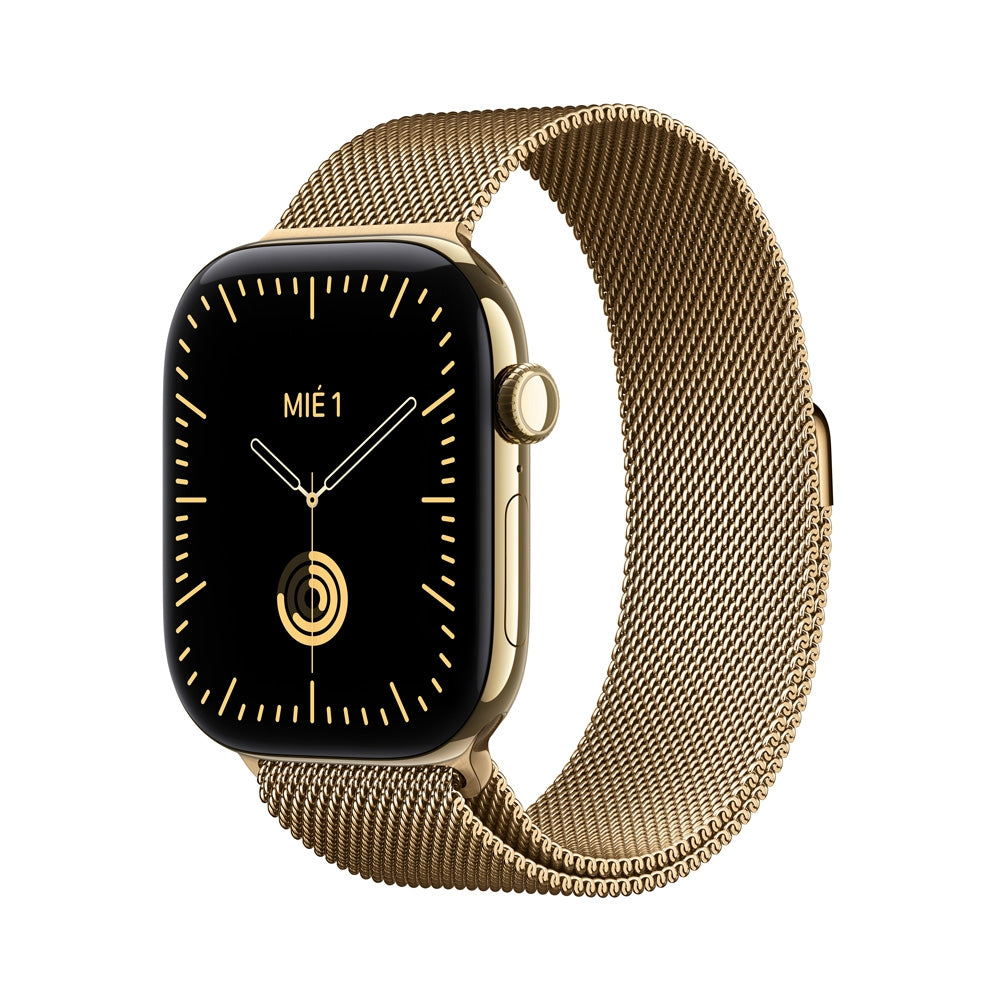 Apple Watch Series 12 Titanio color oro radiante